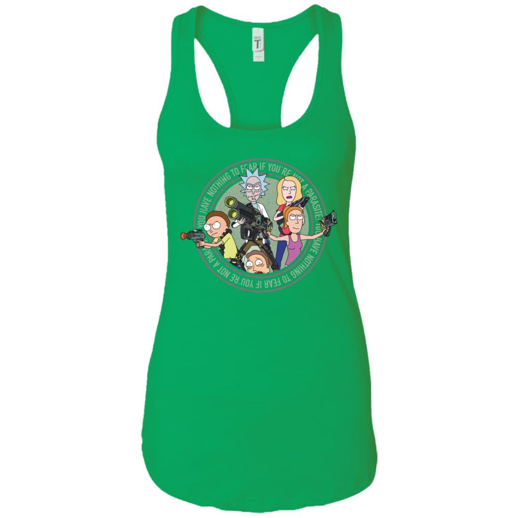 Rick And Morty And The Smith Family Women Tank