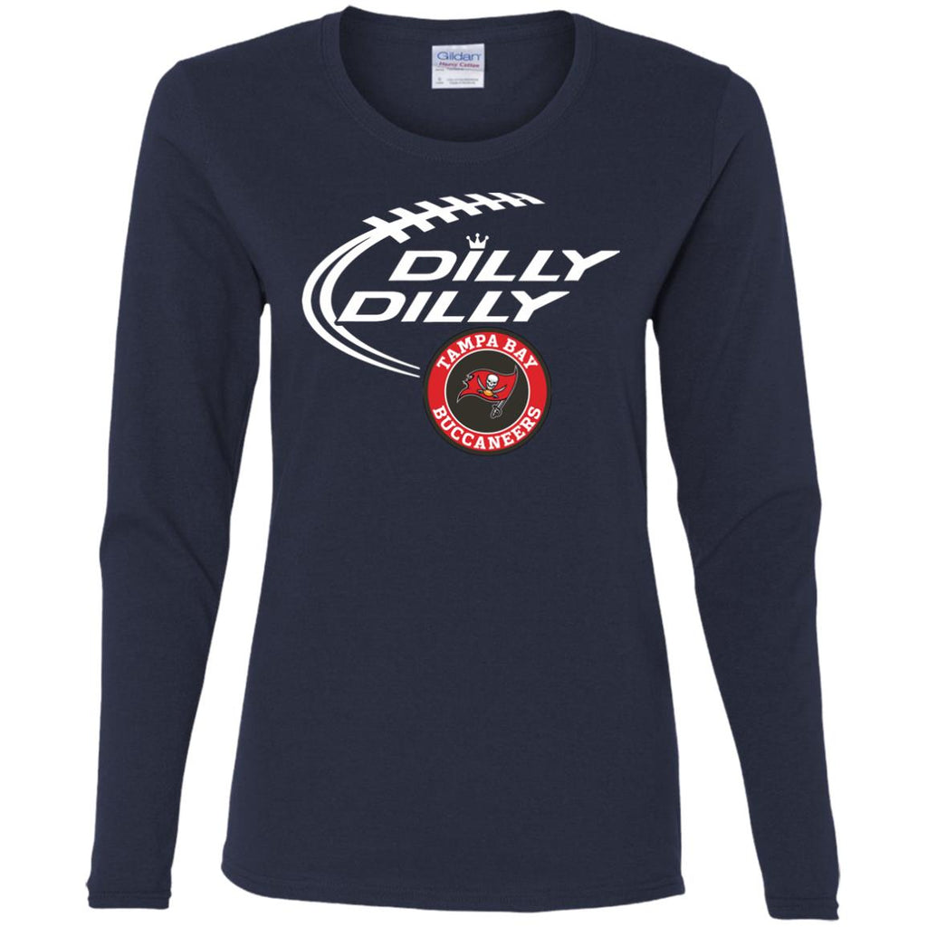 Dilly Dilly Tampa Bay Buccaneers Nfl Football Women Long Sleeve Shirt