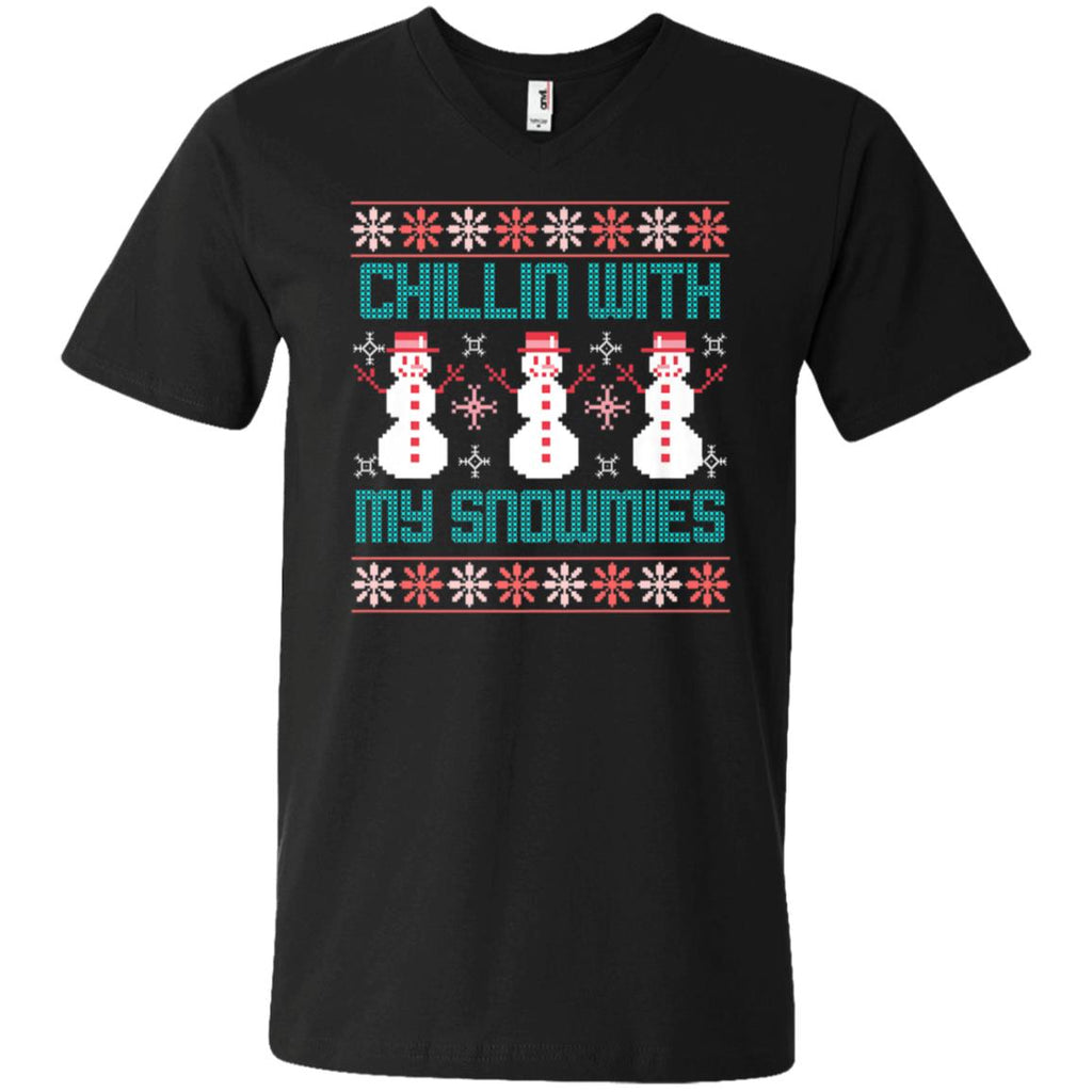 Fun Ugly Christmas Style Men V-Neck T-Shirt