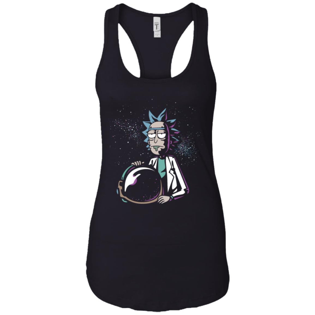 Rick And Morty Astronaut Helmet Women Tank