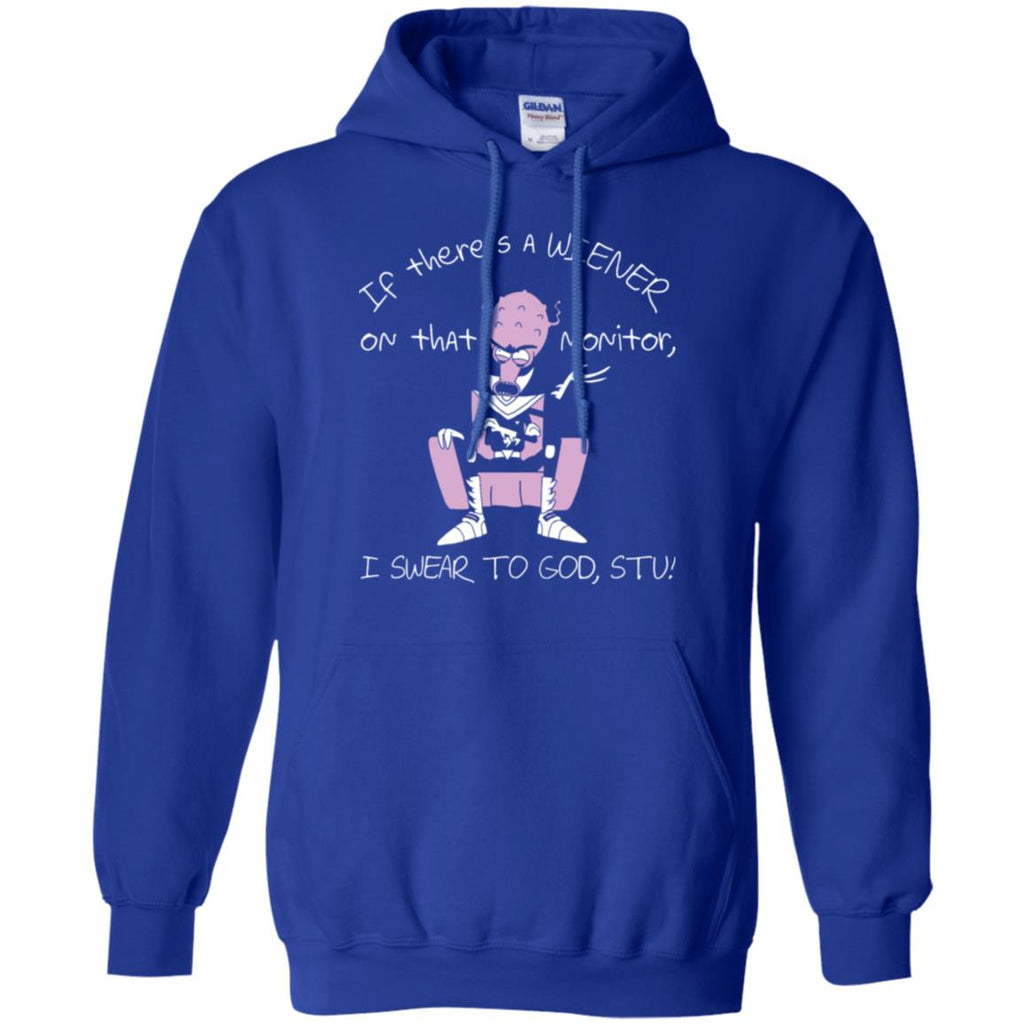 Rick And Morty If There's A Wiener Men Pullover Hoodie