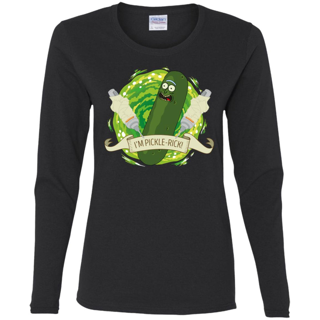 Rick And Morty I'm Pickle Rick Women Long Sleeve Shirt