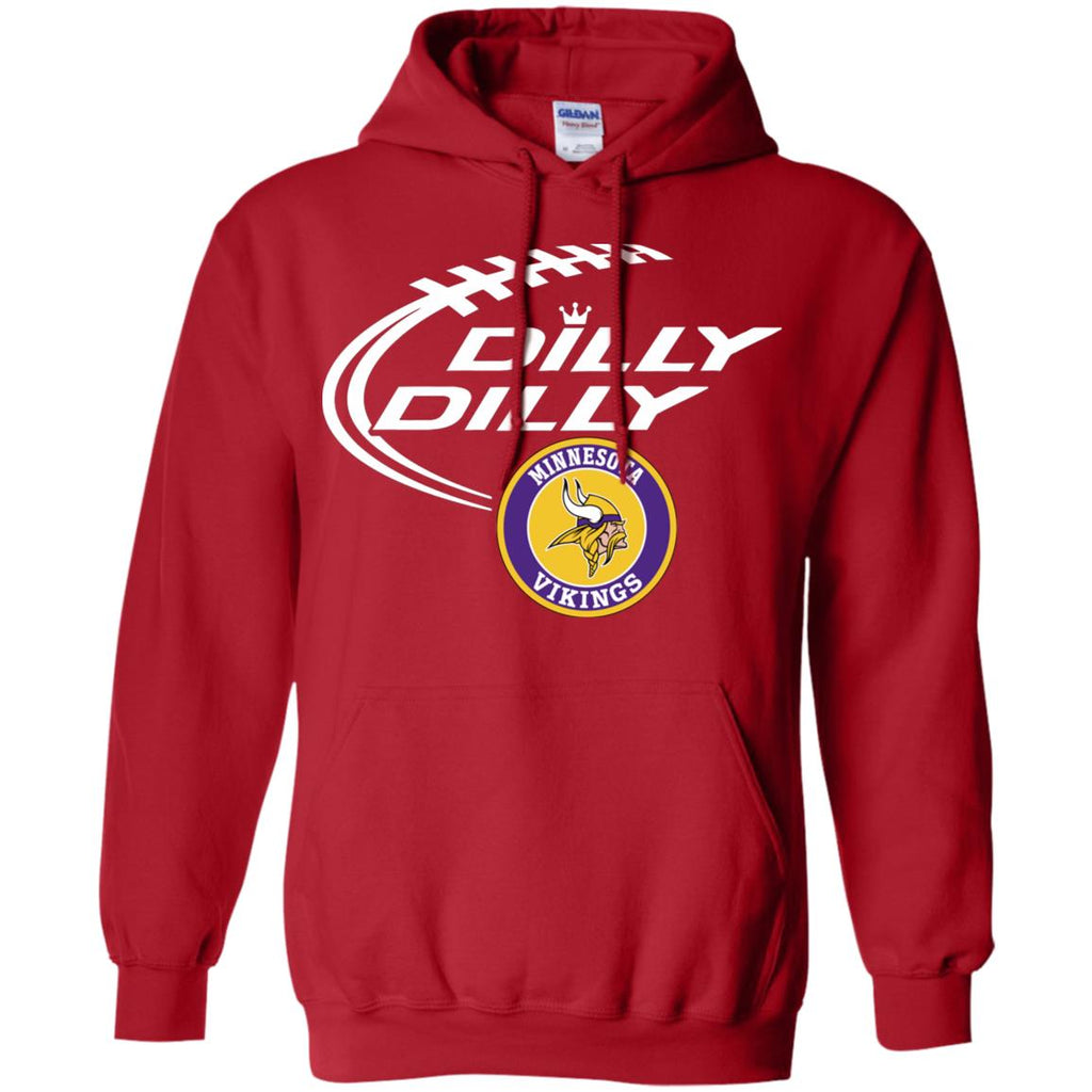 Dilly Dilly Minnesota Vikings Nfl Football Men Pullover Hoodie