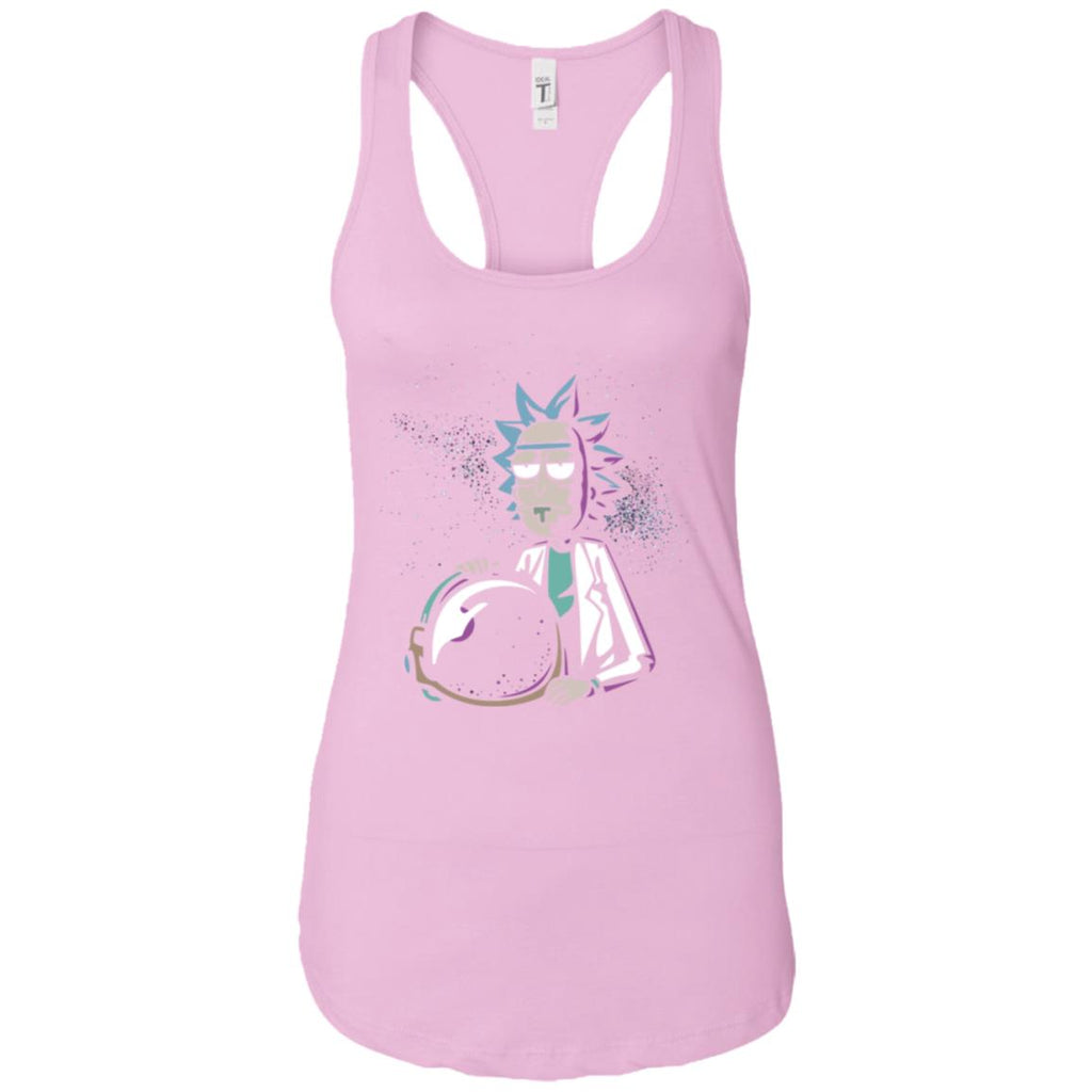 Rick And Morty Astronaut Helmet Women Tank