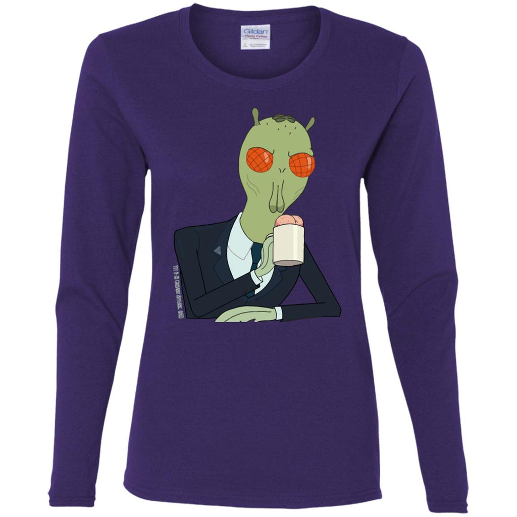 Rick And Morty Cornvelious Daniel Women Long Sleeve Shirt