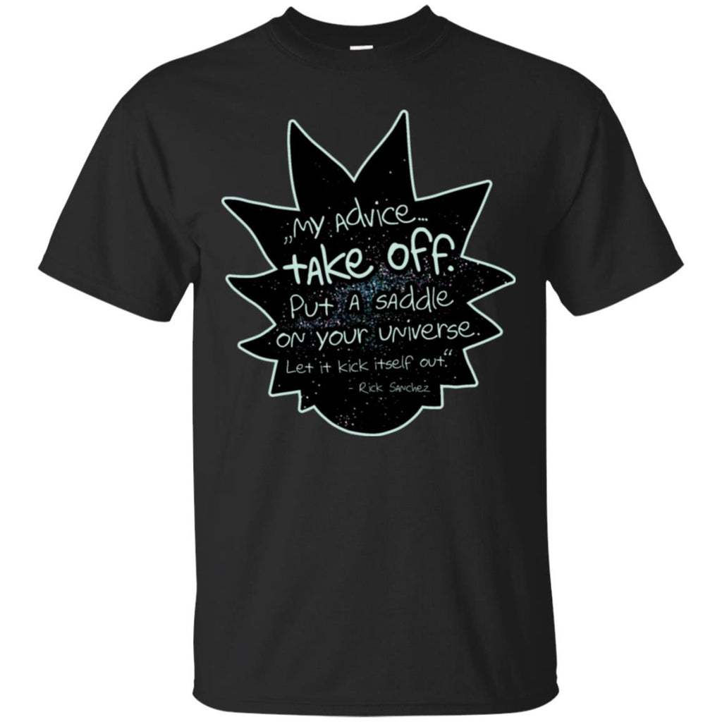 Rick And Morty My Advice  Take Off Men T-Shirt