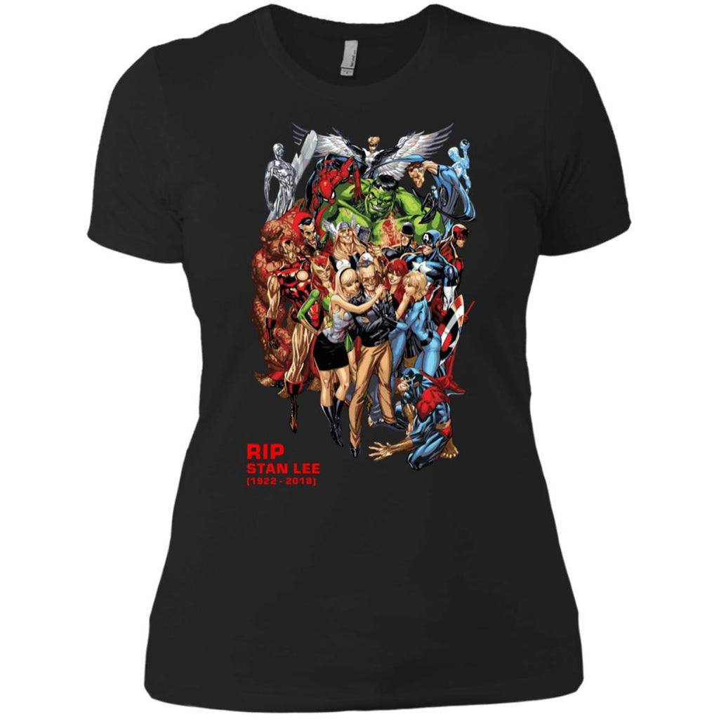 Rip Stan Lee Father Of Super Heroes Women T-Shirt