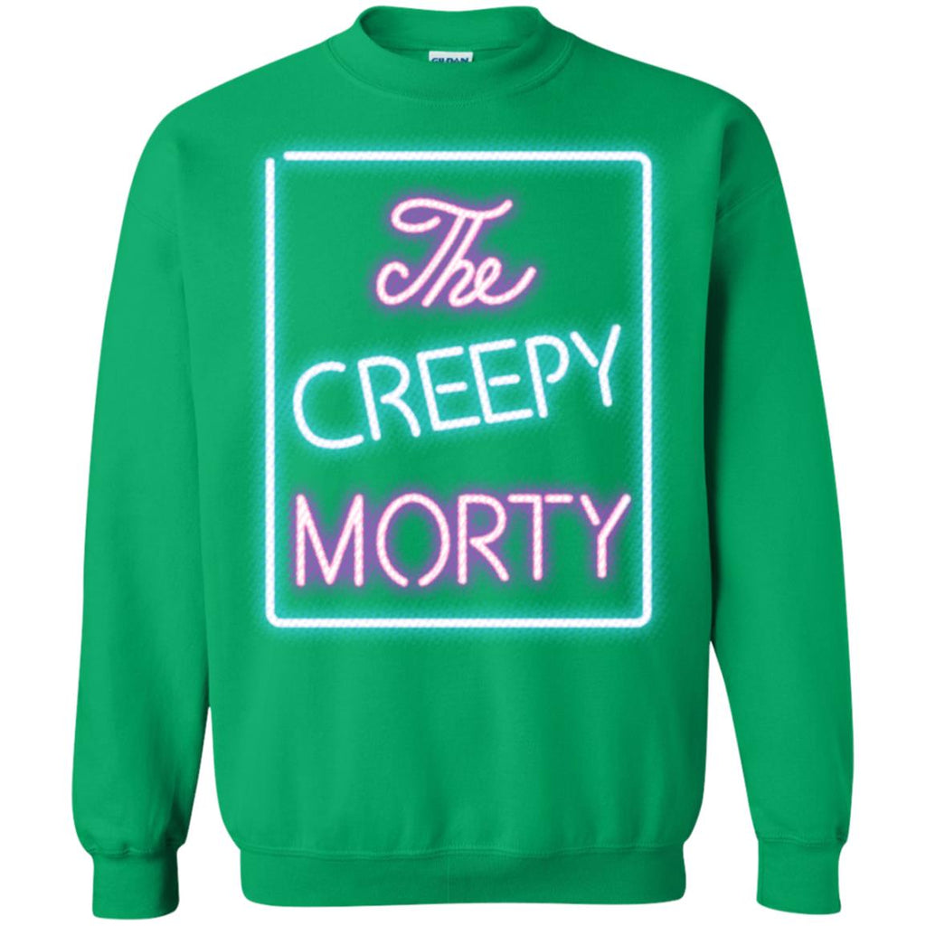 Rick And Morty The Creepy Morty Club Unisex Crewneck Pullover Sweatshirt