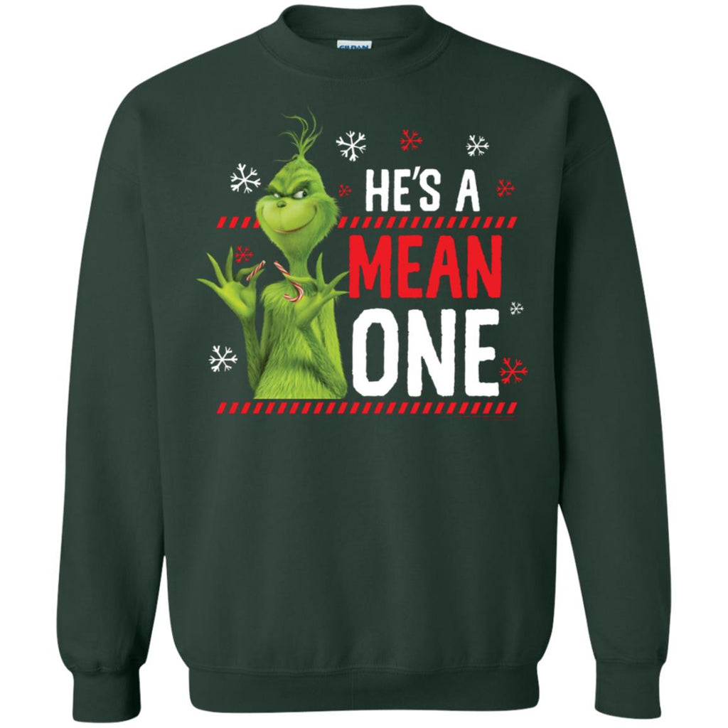Dr. Seuss The Grinch Me Being Jolly Unisex Crewneck Pullover Sweatshirt