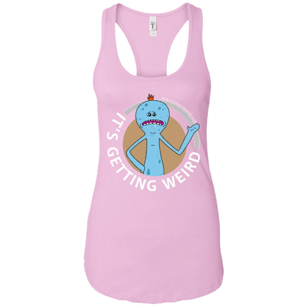 Rick And Morty Mr Meeseeks It's Getting Weird Mug Women Tank
