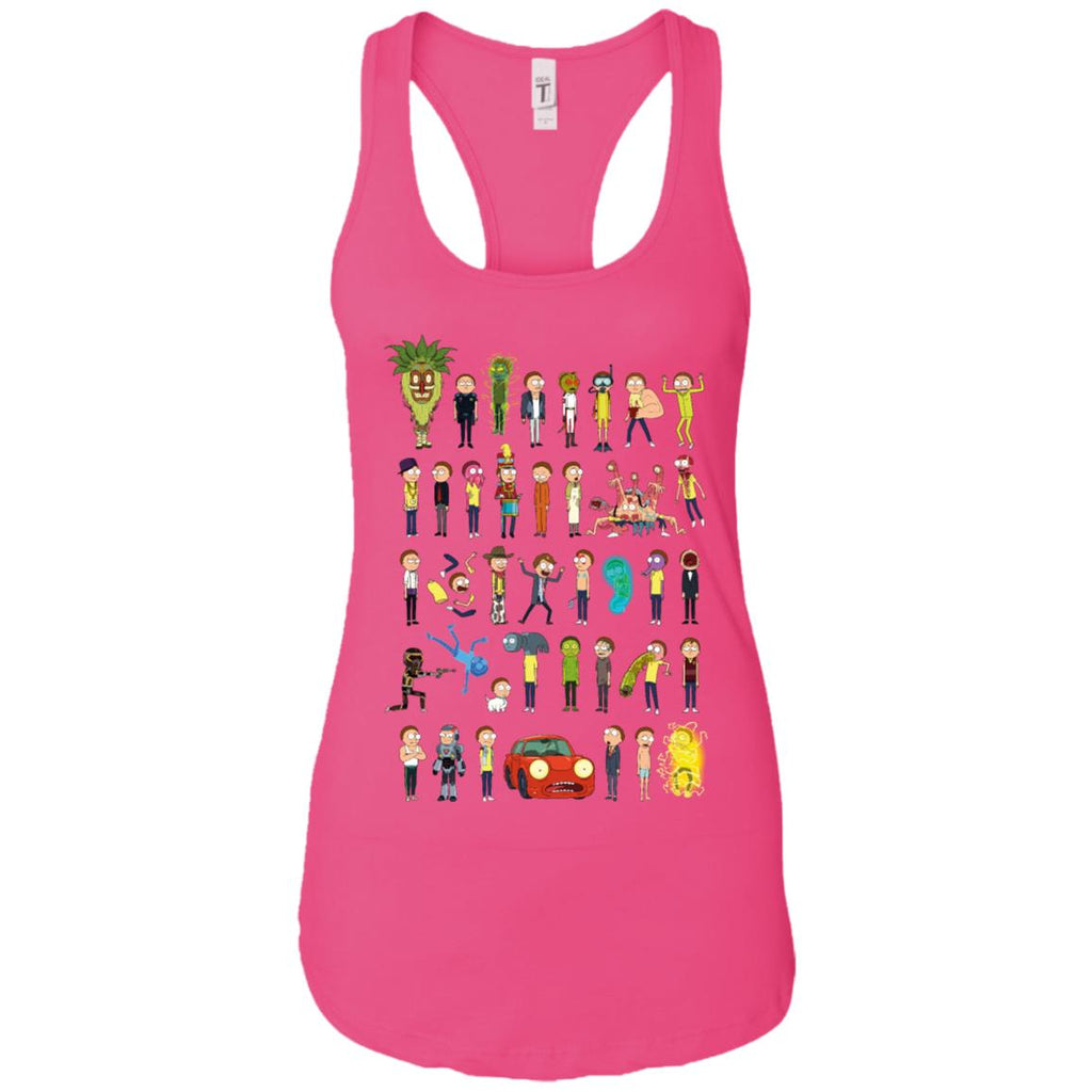 Ricky And Morty The Many Morty's Women Tank