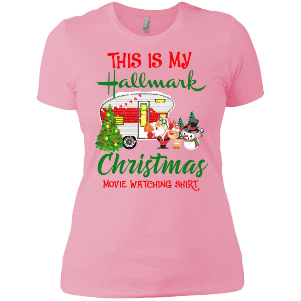 This Is My Hallmark Christmas Movie Watching Women T-Shirt