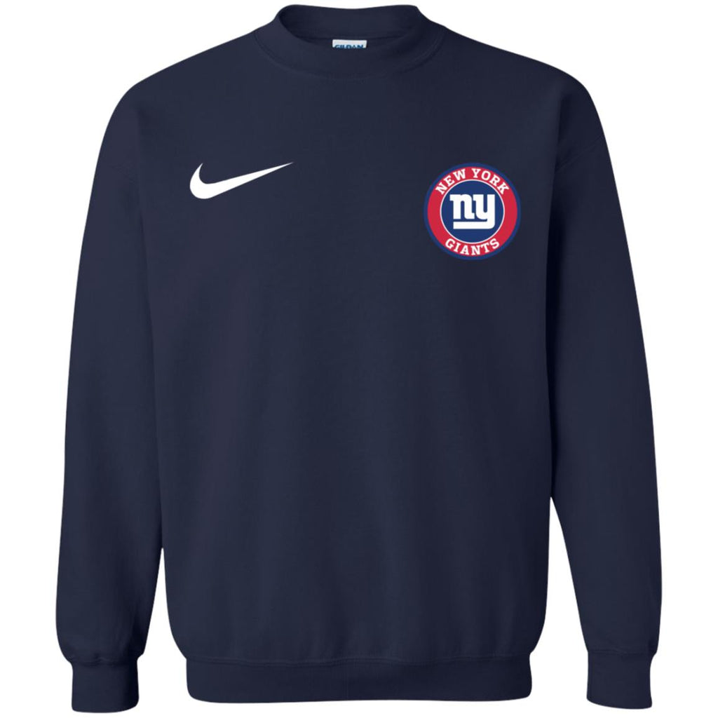 Nike New York Giants Nfl Football Unisex Crewneck Pullover Sweatshirt