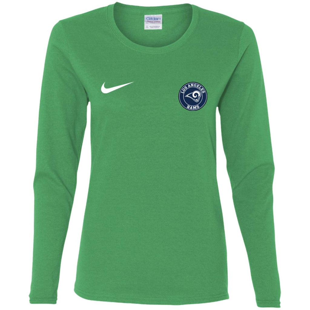 Nike Los Angeles Rams Nfl Football Women Long Sleeve Shirt