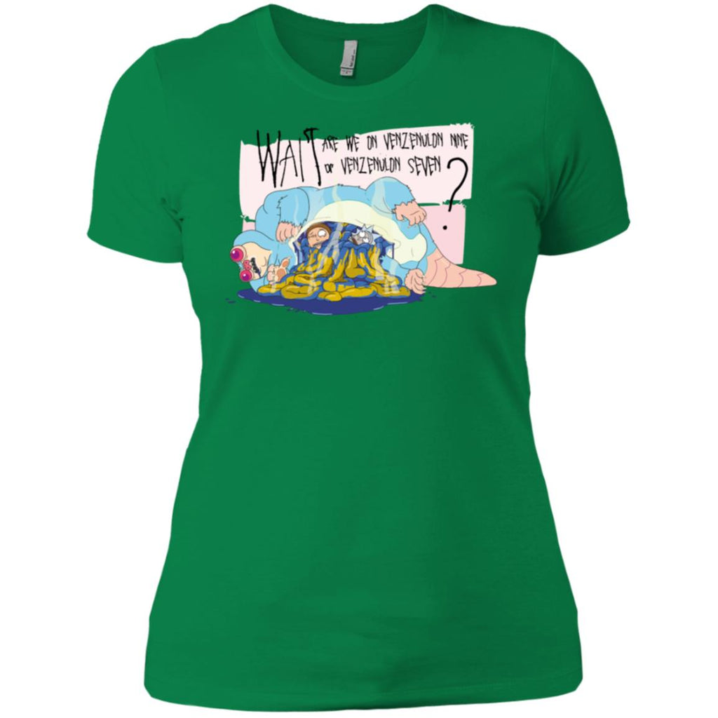 Ricky And Morty Which Venzenulon Are We On Women T-Shirt