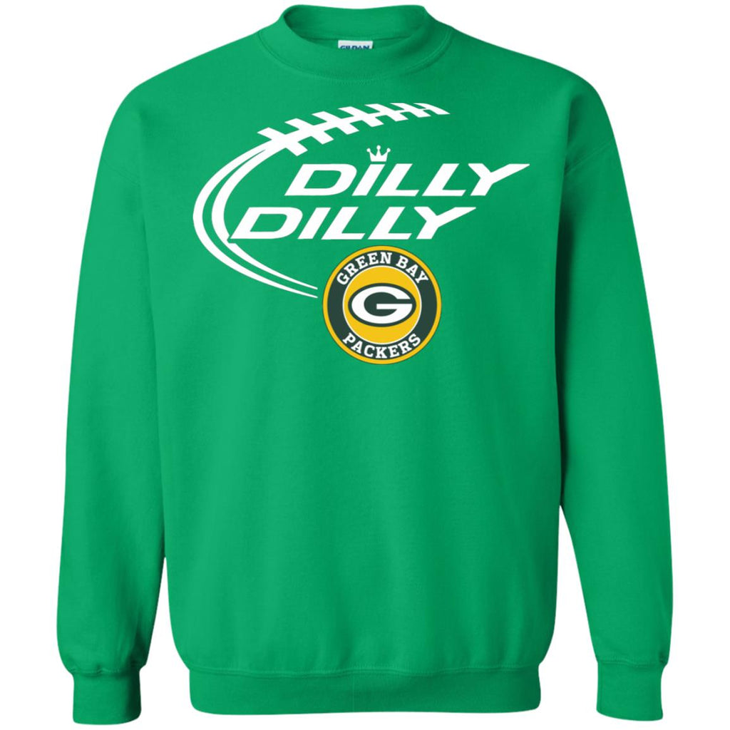 Dilly Dilly Green Bay Packers Nfl Football Unisex Crewneck Pullover Sweatshirt