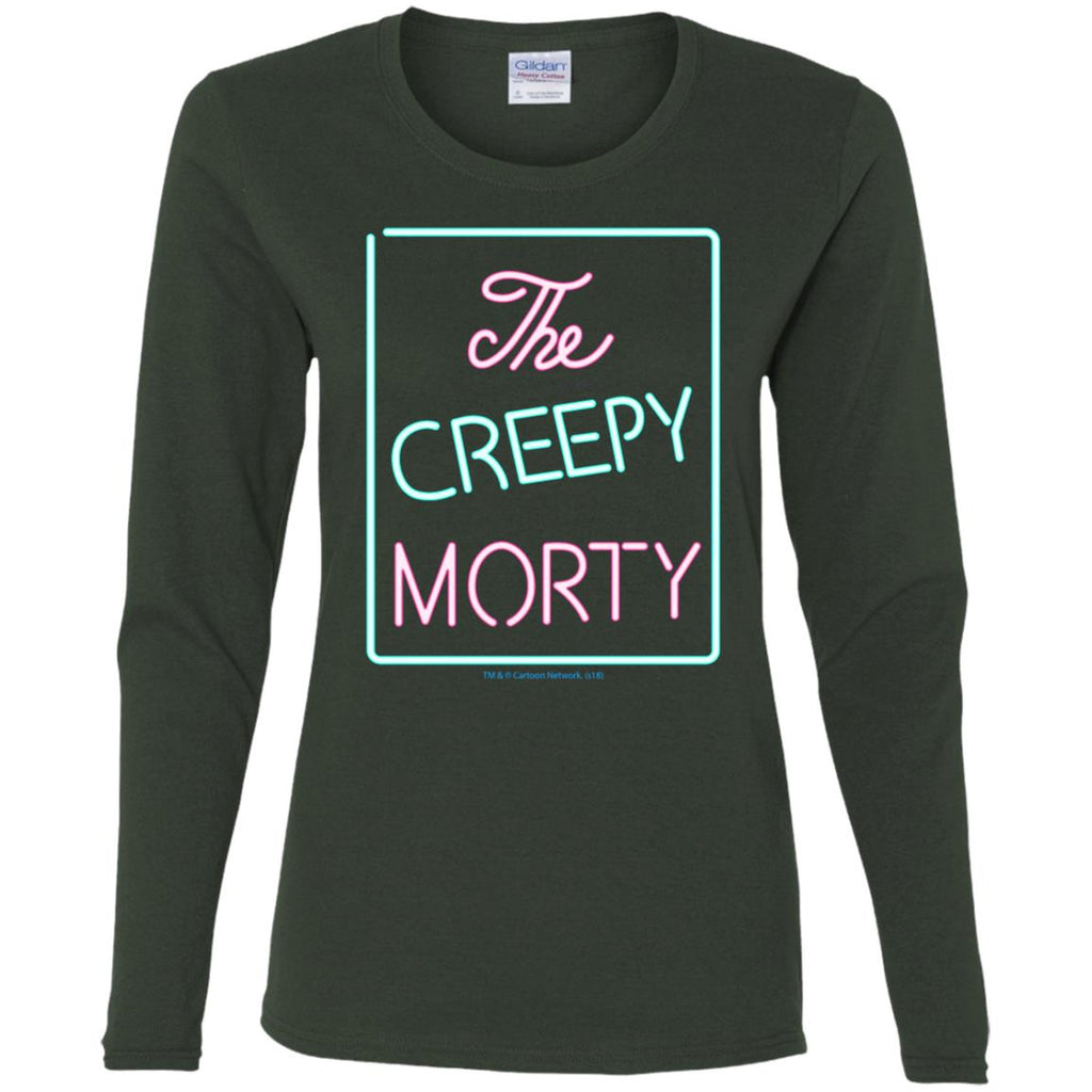 Rick And Morty The Creepy Morty Women Long Sleeve Shirt
