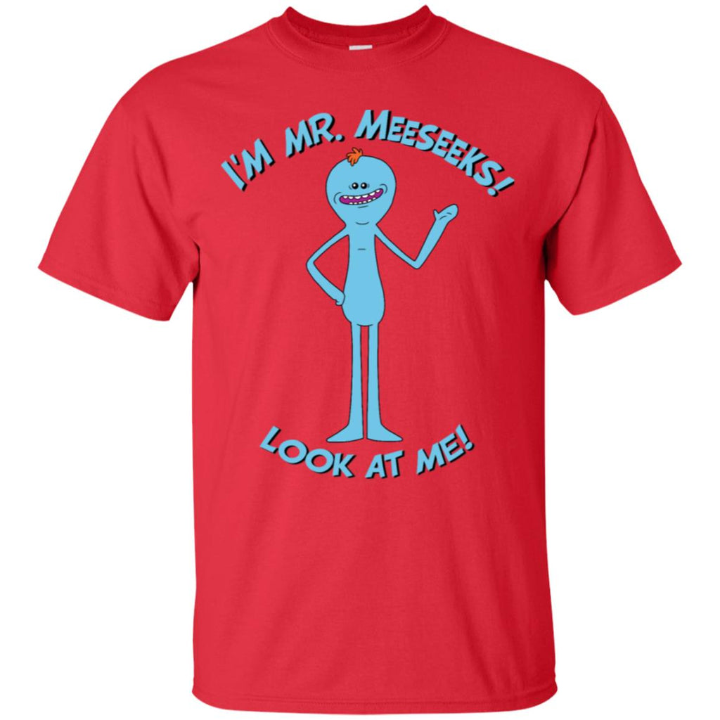 Rick And Morty Mr Meeseeks Look At Me Quote Men T-Shirt