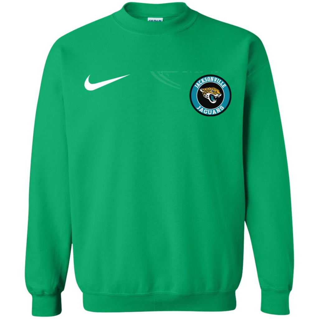 Nike Jacksonville Jaguars Nfl Football Unisex Crewneck Pullover Sweatshirt