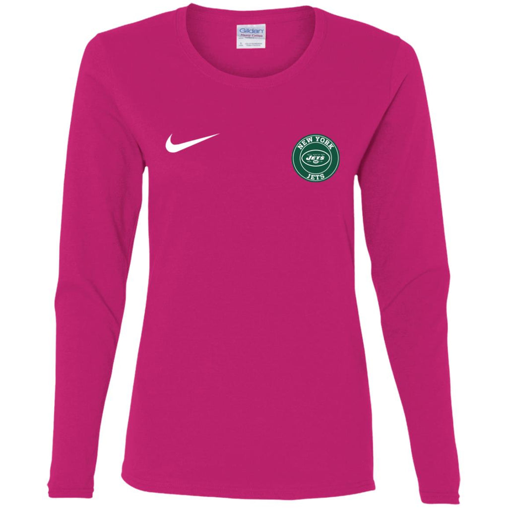 Nike New York Jets Nfl Football Women Long Sleeve Shirt
