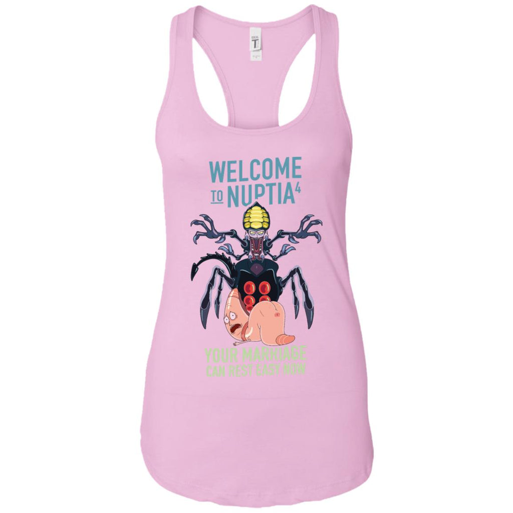 Rick And Morty Welcome To Nuptia Women Tank