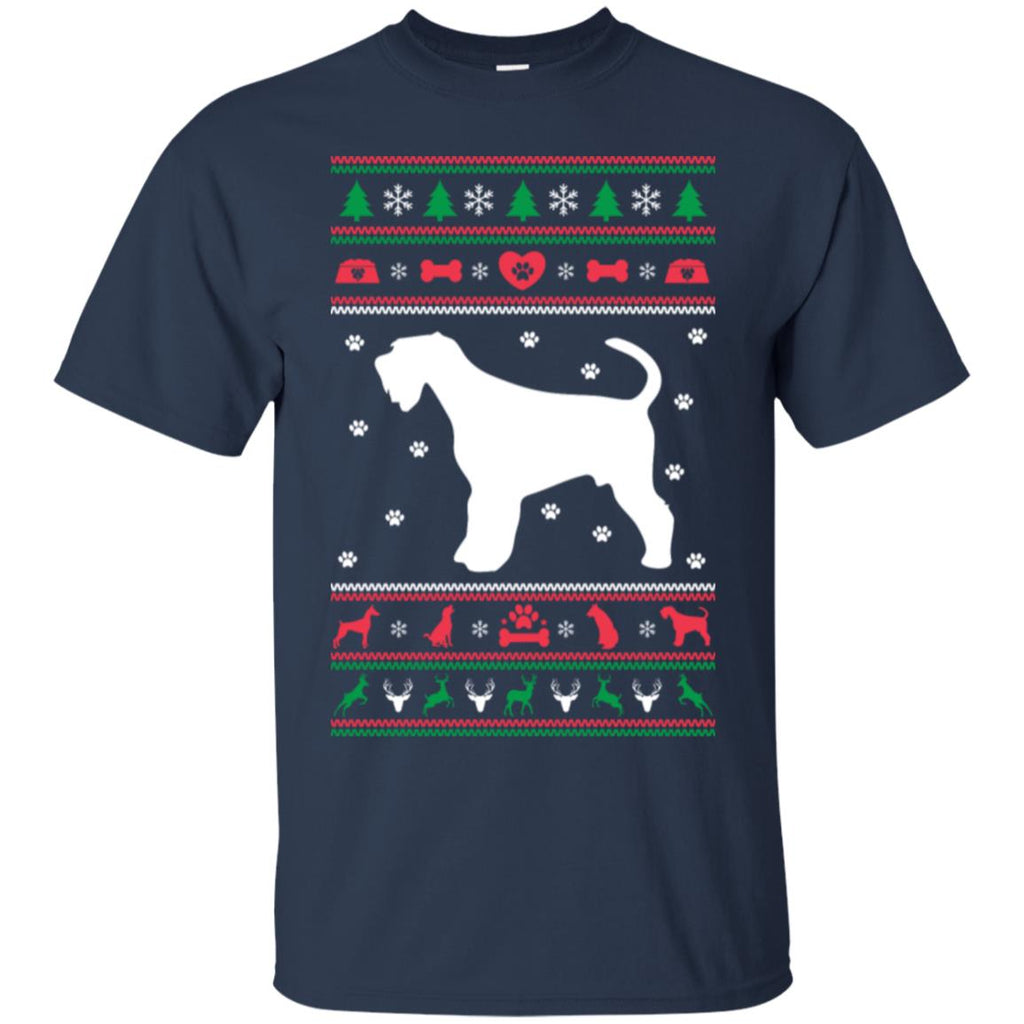 Christmas Airedale Dog Men T-Shirt