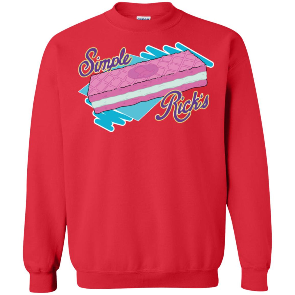 Rick And Morty Simple Rick's Wafer Cookie Unisex Crewneck Pullover Sweatshirt