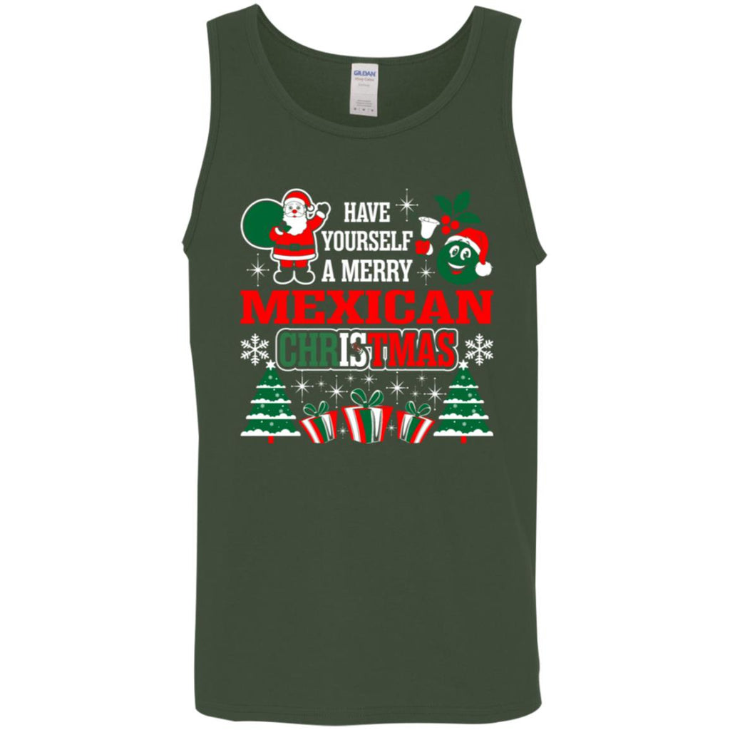 Have Yourself A Merry Mexican Christmas Men Tank Top