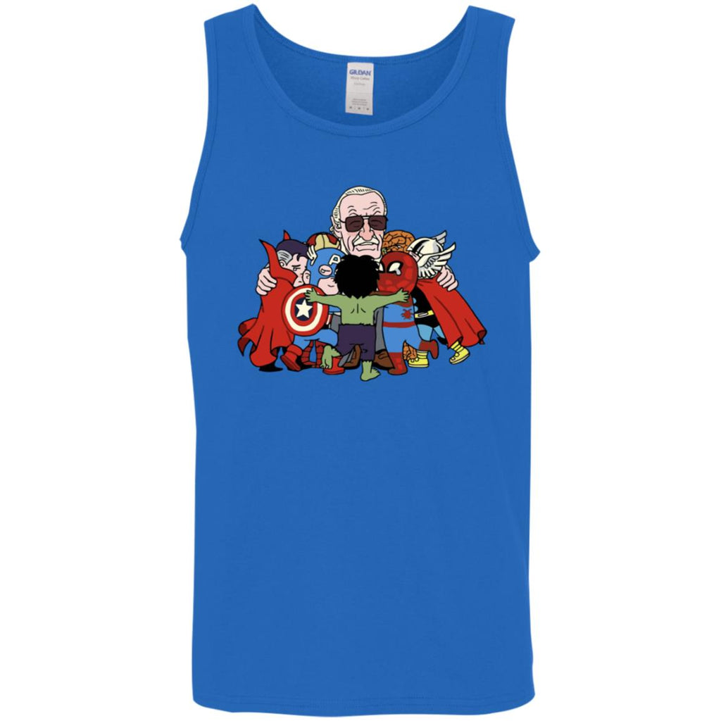 Stan Lee Shirt - Father Of Super Heroes Men Tank Top