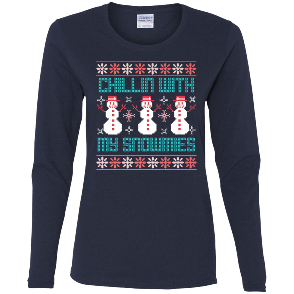 Fun Ugly Christmas Style Women Long Sleeve Shirt