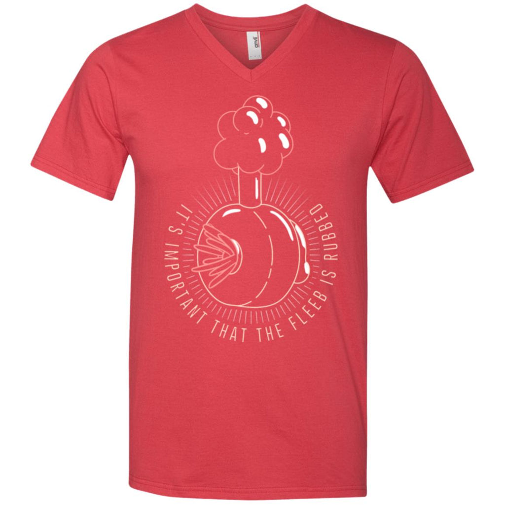 Rick And Morty Plumbus Men V-Neck T-Shirt