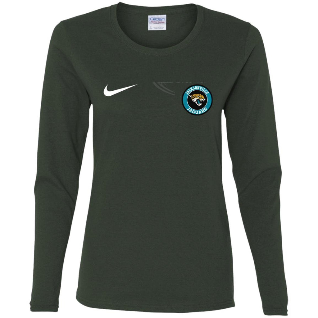 Nike Jacksonville Jaguars Nfl Football Women Long Sleeve Shirt