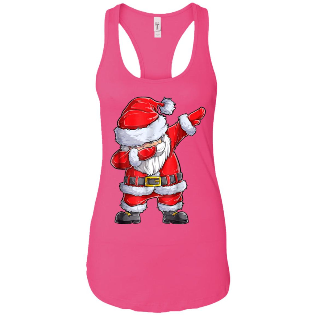 Dabbing Santa Shirt Christmas Boys Kids Men Xmas Gifts Tees Women Tank