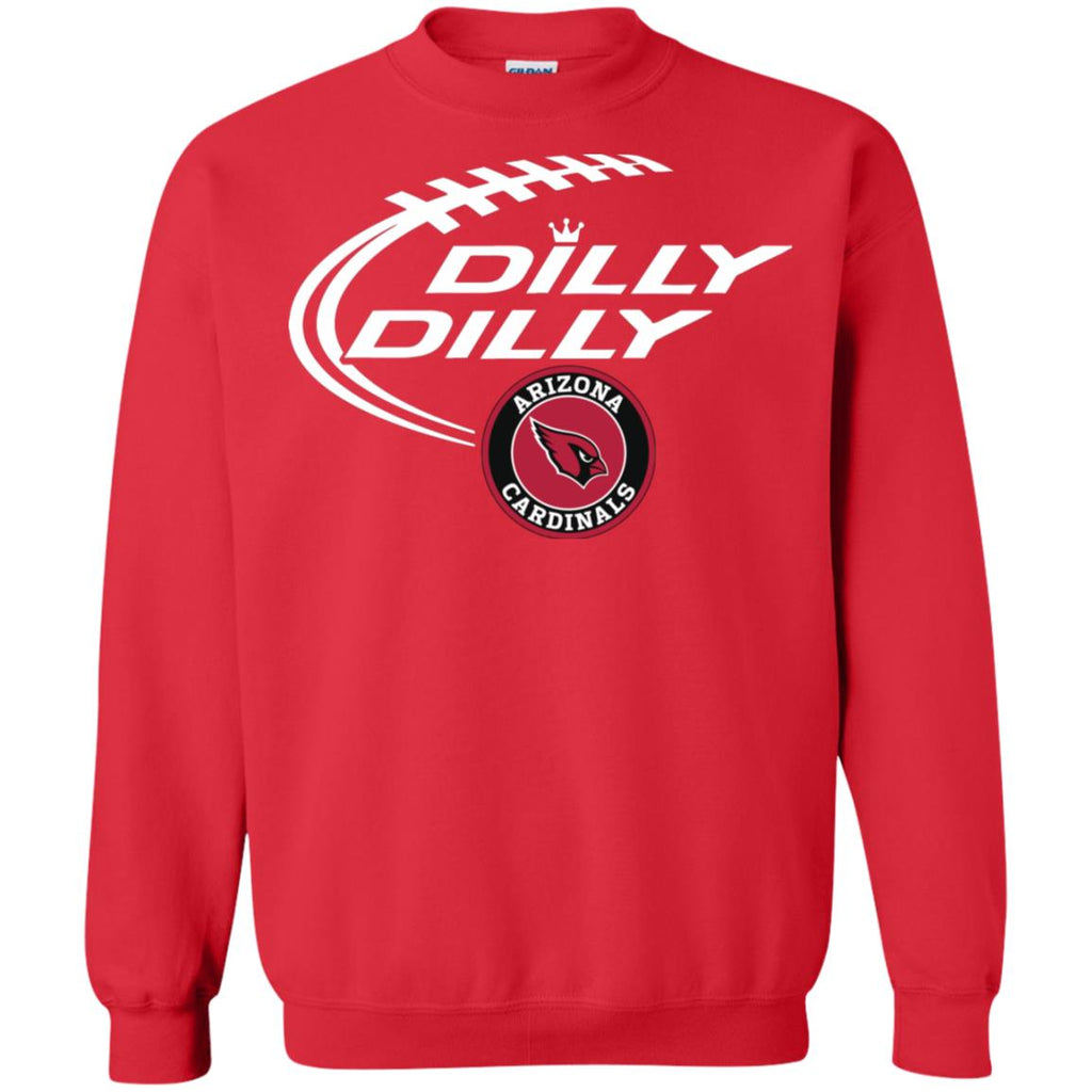 Dilly Dilly Arizona Cardinals Nfl Football Unisex Crewneck Pullover Sweatshirt