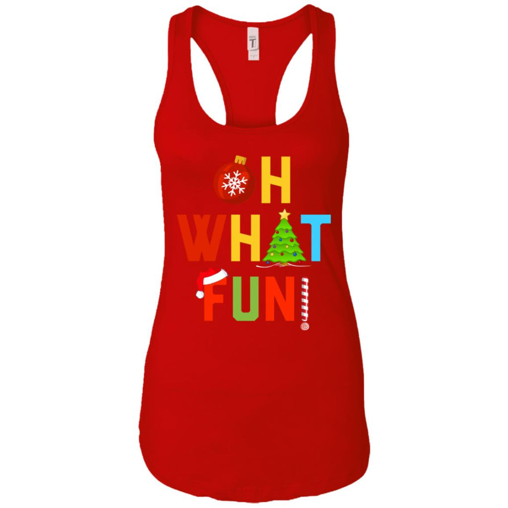 Oh What Fun Merry Christmas Women Tank