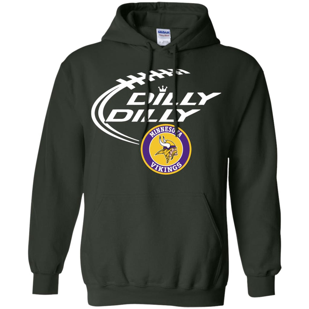 Dilly Dilly Minnesota Vikings Nfl Football Men Pullover Hoodie
