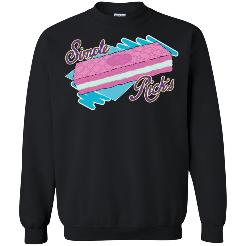 Rick And Morty Simple Rick's Wafer Cookie Unisex Crewneck Pullover Sweatshirt