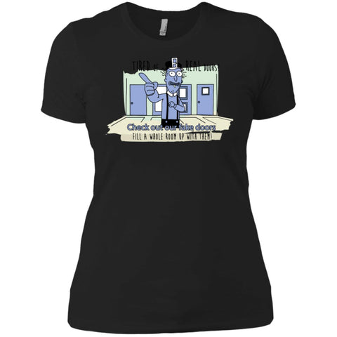 Rick And Morty - Fake Doors Room Women T-Shirt
