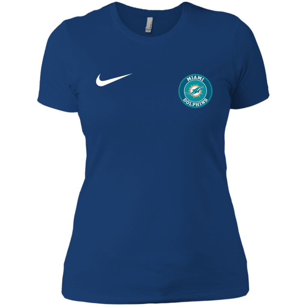 Nike Miami Dolphins Nfl Football Women T-Shirt