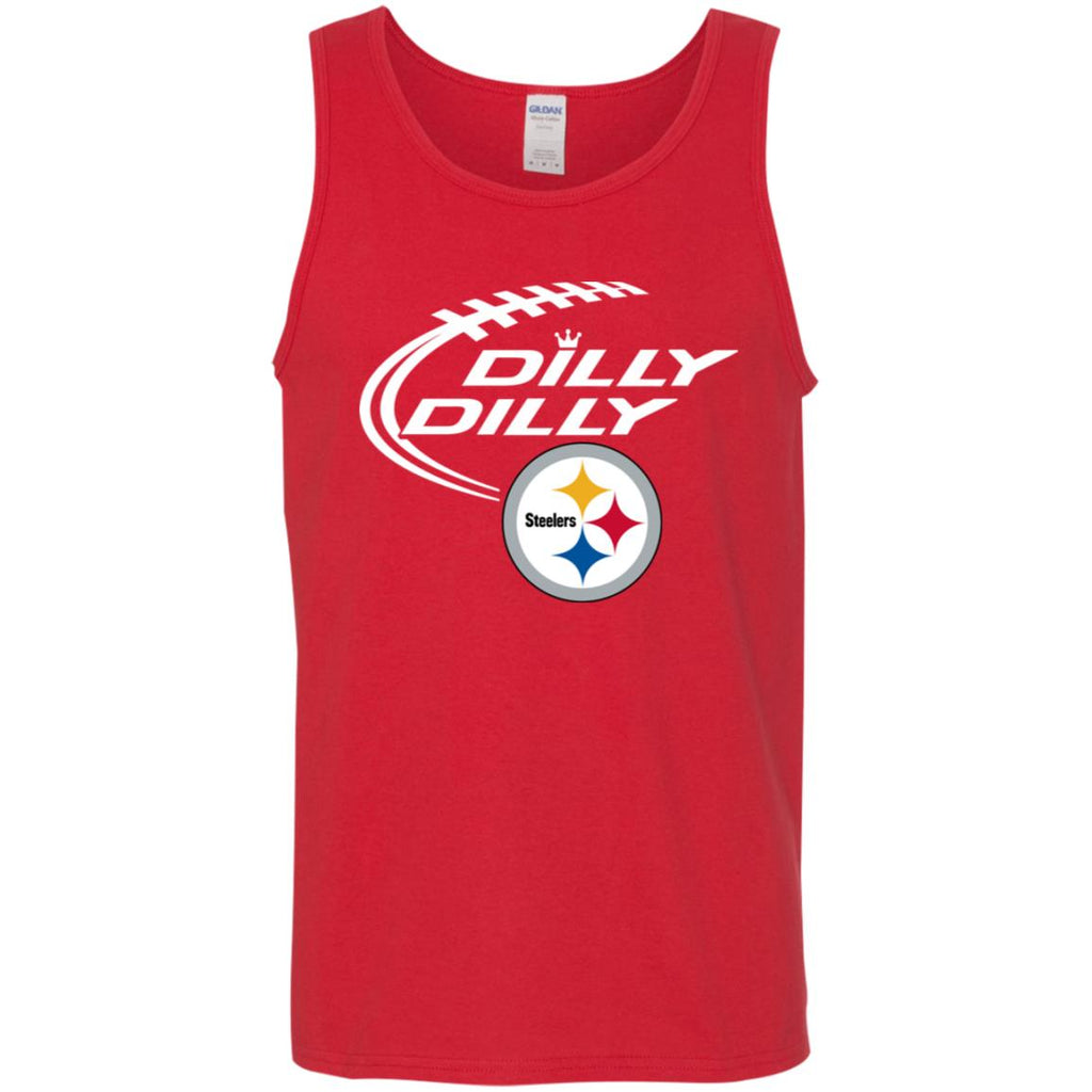 Dilly Dilly Pittsburgh Steelers Logo Nfl Football Men Tank Top