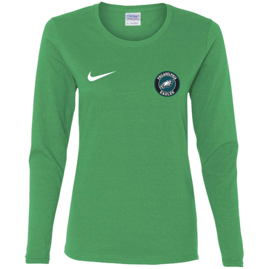 Nike Philadelphia Eagles Nfl Football Women Long Sleeve Shirt