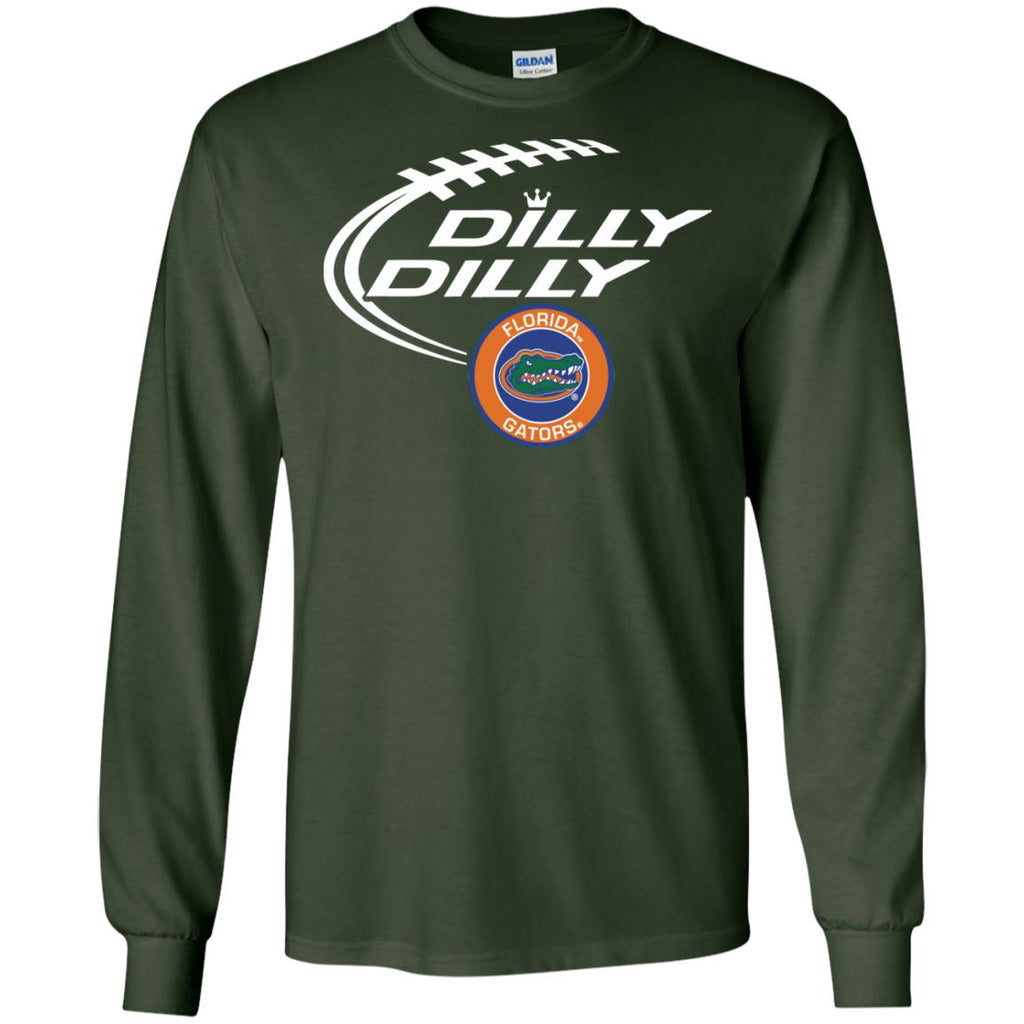 Dilly Dilly Florida Gators Nfl Football Men Long SLeeve Shirt
