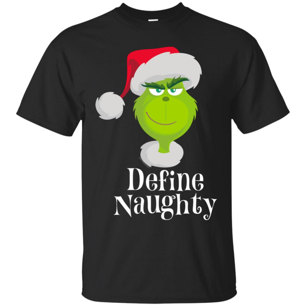Dr. Seuss The Grinch Naughty Grinch Christmas Men T-Shirt