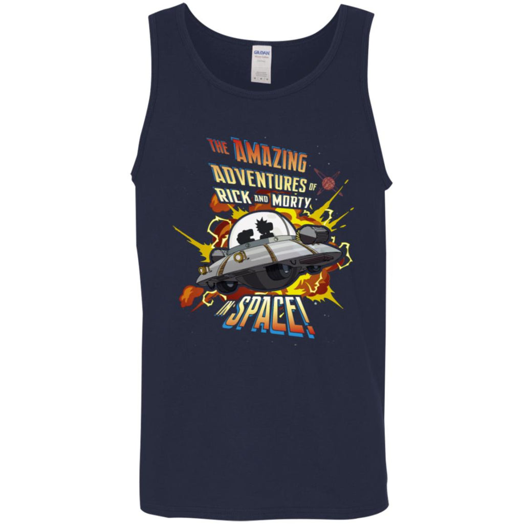Rick And Morty Amazing Adventures In Space Men Tank Top