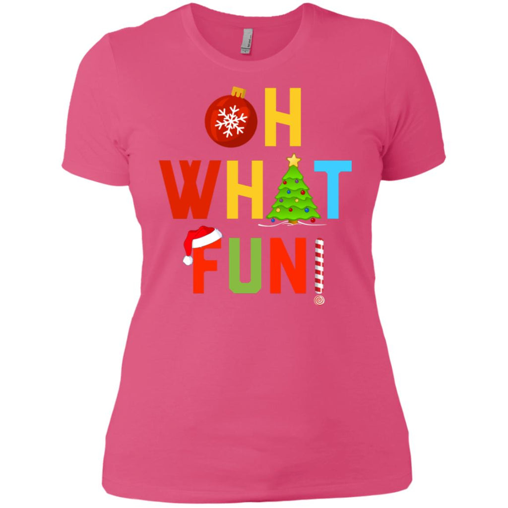 Oh What Fun Merry Christmas Women T-Shirt