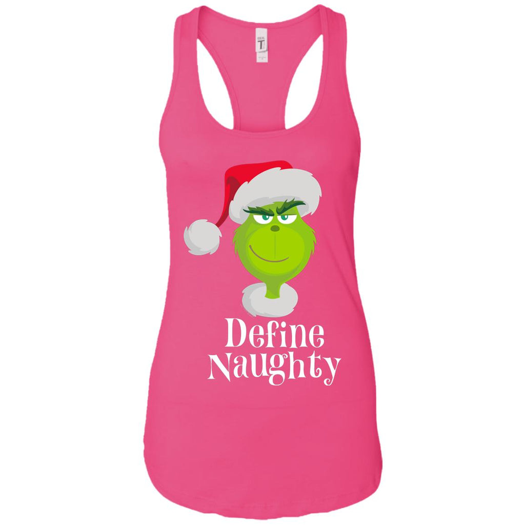 Dr. Seuss The Grinch Naughty Grinch Christmas Women Tank