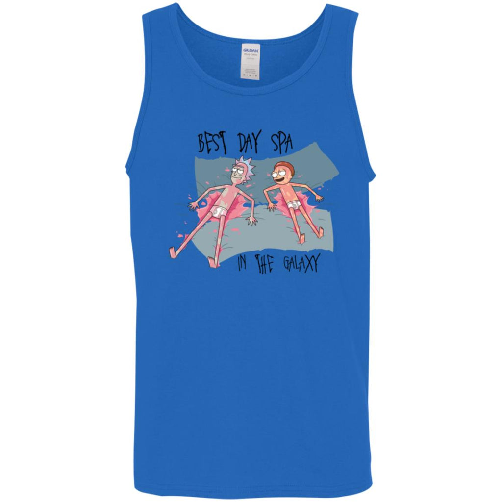 Rick And Morty Best Spa Day In The Galaxy Men Tank Top