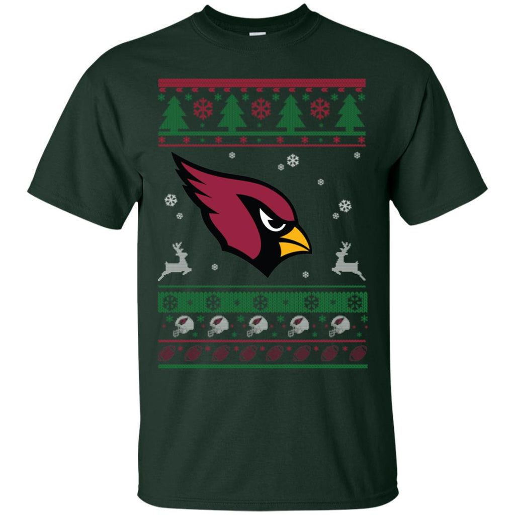 Arizona Cardinals Logo Football Teams Ugly Christmas Sweater Men T-Shirt
