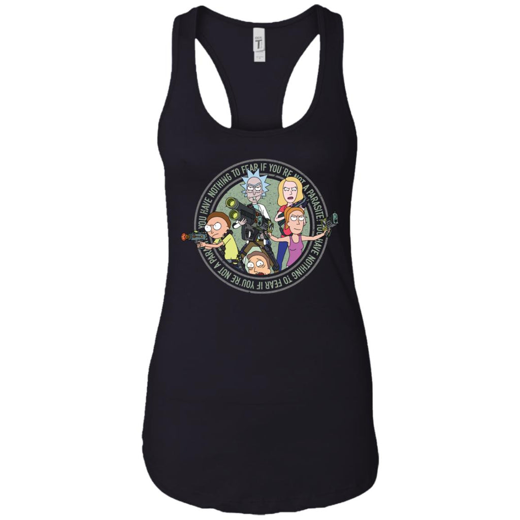 Rick And Morty And The Smith Family Women Tank