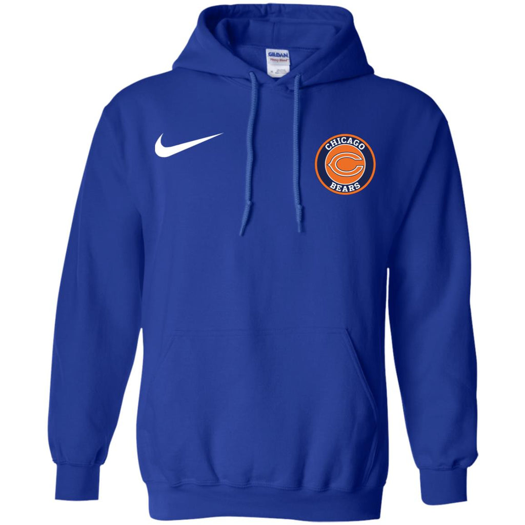 Nike Chicago Bears Nfl Football Men Pullover Hoodie
